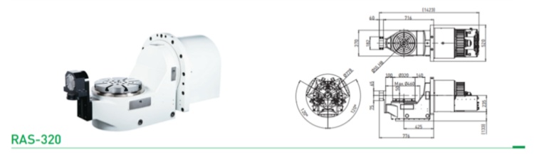 上銀320五軸轉(zhuǎn)臺(tái)